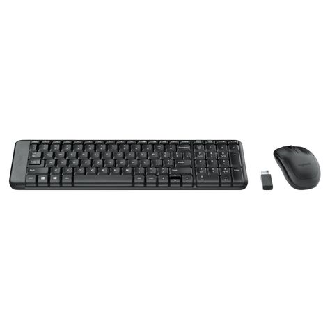 Kit de Teclado y Mouse Logitech MK220-2