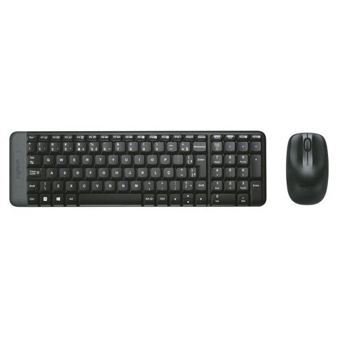 Kit de Teclado y Mouse Logitech MK220-0