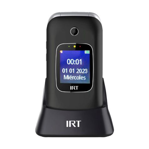 Teléfono Irt Senior 4g S O S Para Adulto Mayor Almeja 330n-0