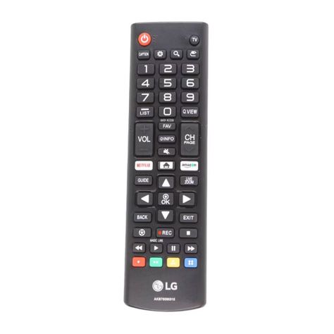 Control Remoto Smart TV LG Netflix + Amazon Original-0