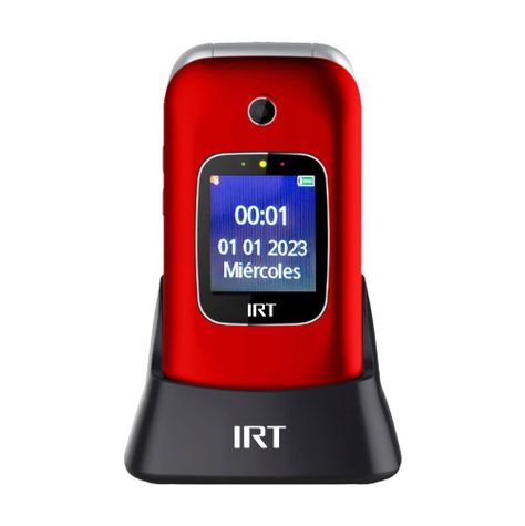 Teléfono Irt Senior 4g S O S Para Adulto Mayor Almeja 330r-0
