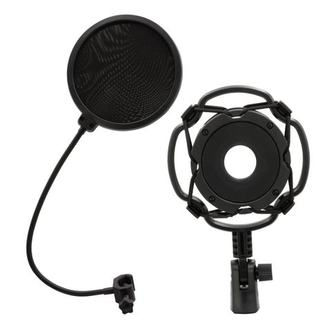 Micrófono Fifine T670 Condensador Cardioide Negro plata-3