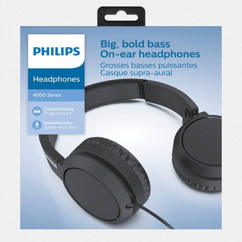 Audífonos Alambricos Philips Con Manos Libres Tah4105b-5