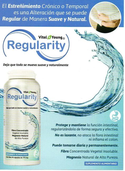 Pack 3x Regularity - Mejora El Estreñimiento-tránsito Lento-1