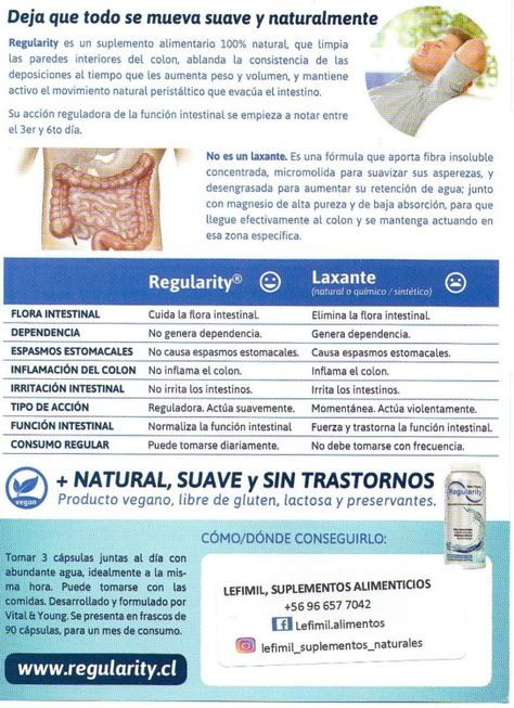 Pack 3x Regularity - Mejora El Estreñimiento-tránsito Lento-2