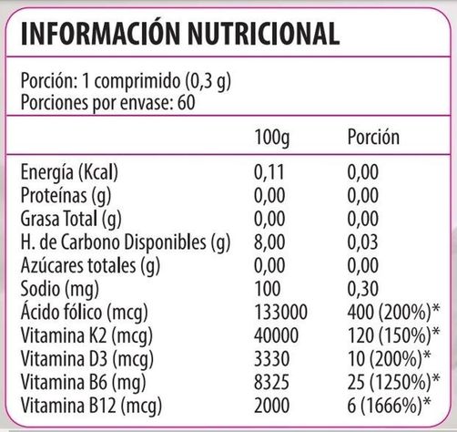 Vitamin Up Multibone Max - 60 Comprimidos-2