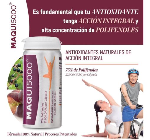 Antioxidante Maqui 5000 - 30 Cápsulas.-1