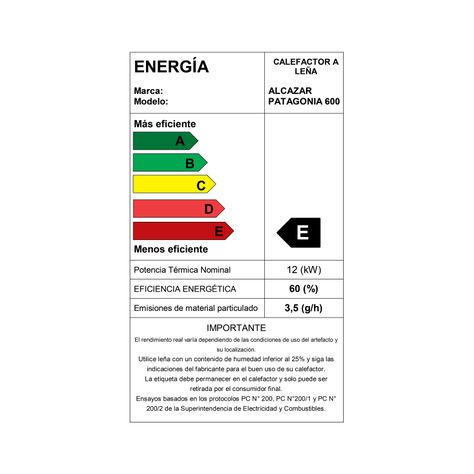 Estufa a Leña Patagonia 600 Alcazar-6