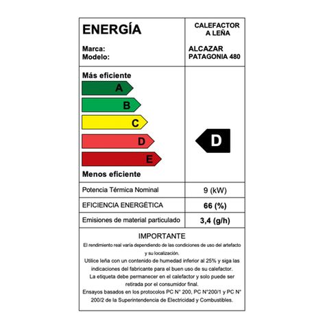 Estufa a Leña Patagonia 480 Alcazar-1