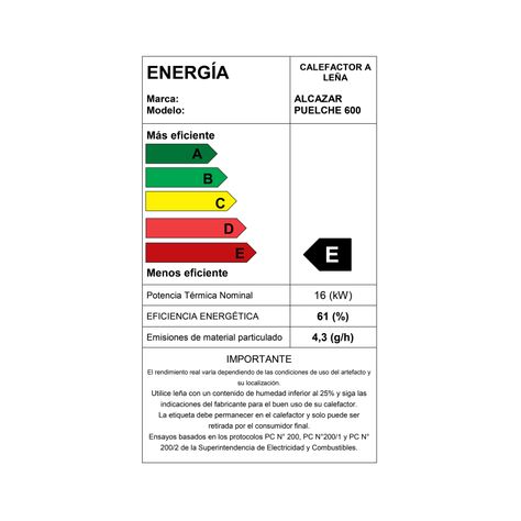 Estufa a Leña Puelche 600 Alcazar-6