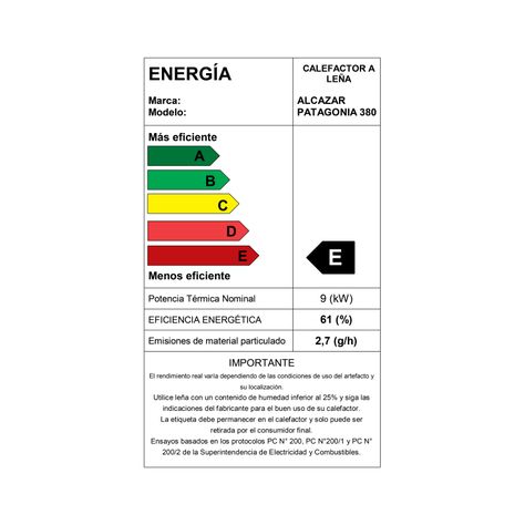 Estufa a Leña Patagonia 380 Alcazar-7