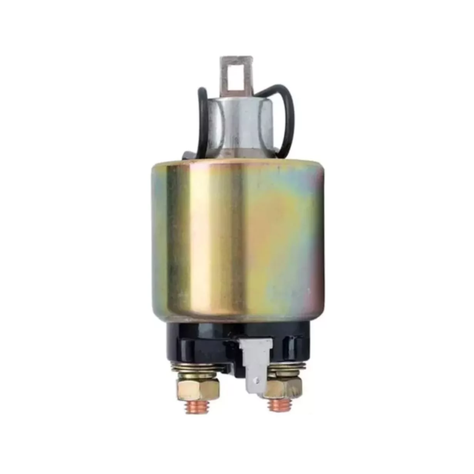 Selenoide Motor De Partida Para Motor 186f-0