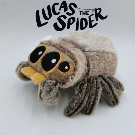 Peluche Lucas Arañita Tierna Suave y Abrazable de 20cm Araña-4
