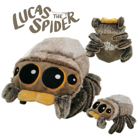 Peluche Lucas Arañita Tierna Suave y Abrazable de 20cm Araña-5