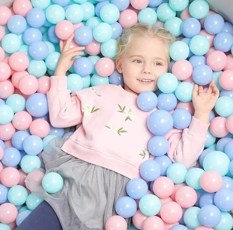 Malla De 25 Pelotas Para Piscina De Pelotas -1
