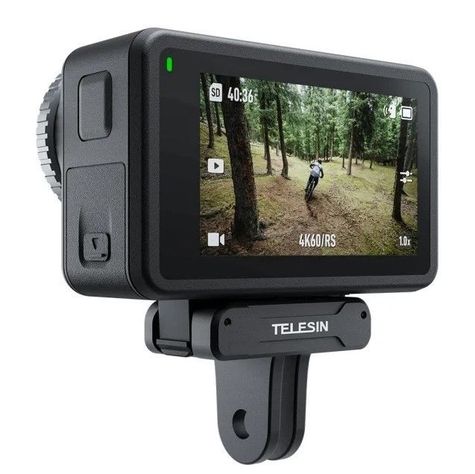 Adaptador Magnético de Cámara DJI OSMO Action 3 / 4/ 5 Pro - Telesin-1