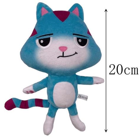 Peluche Escurri Gato - La Casa De Gabby 20CM-1