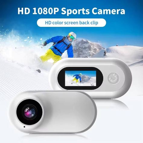 Cámara Deportiva para Mascotas y Acción con Collar HD A100 -5