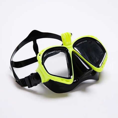 Lentes de Snorkel Amarillo Fluorecente para Cámara -2