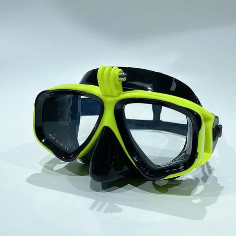 Lentes de Snorkel Amarillo Fluorecente para Cámara -3