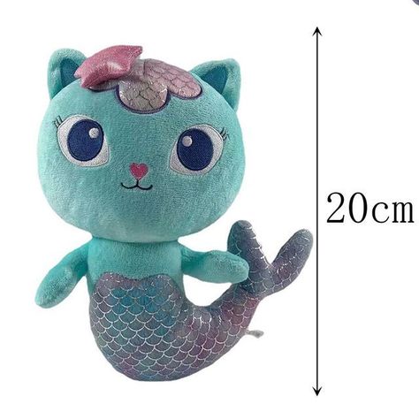 Peluche Gatirena - La Casa De Gabby de 20CM-1