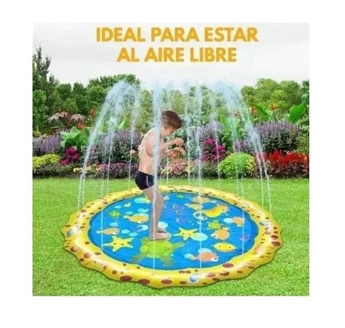 Alfombra Piscina Juego Agua Alfombra De Agua Niños Piscina de 137 cm-2