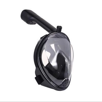  Mascara Snorkel de Buceo con Base para Cámaras Antiempañante -0