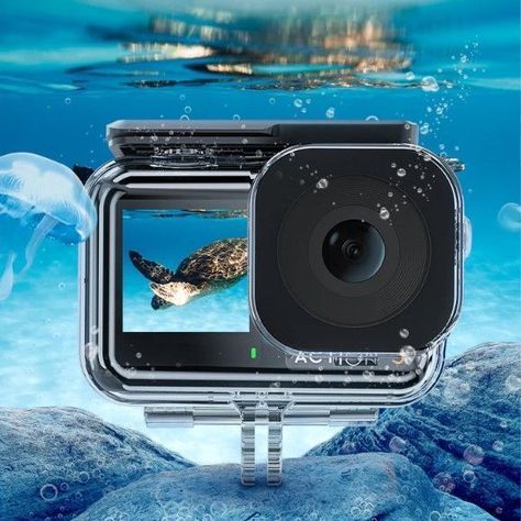 Carcasa Sumergible Compatible Para Dji Osmo Action 3 / 4 / 5 Pro Telesin-1