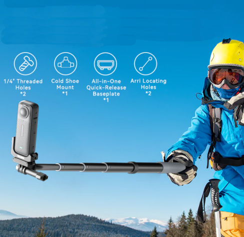 Adaptador Magnético para Insta360 X4 para Montaje-7