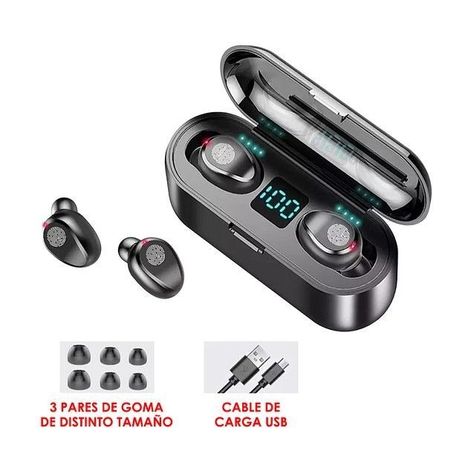 Audífonos Inalámbricos Recargables Bluetooth AKS-T20 F9-0