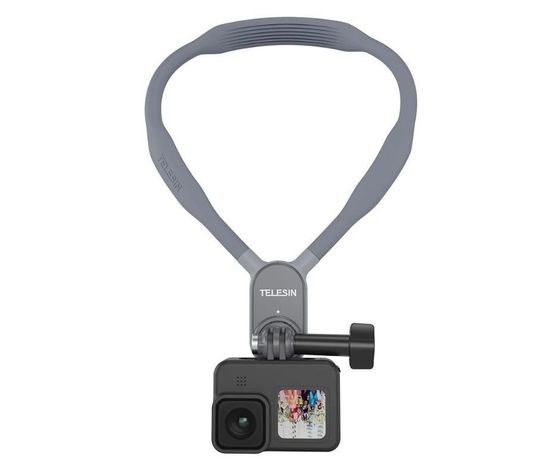 Soporte Cuello Magnetico para Cámaras Gopro u otras - Telesin-0