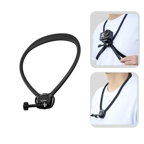Soporte Cuello Magnetico para Cámaras Gopro u otras 2.0 - Telesin-0