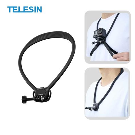 Soporte Cuello Magnetico para Cámaras Gopro u otras 2.0 - Telesin-6