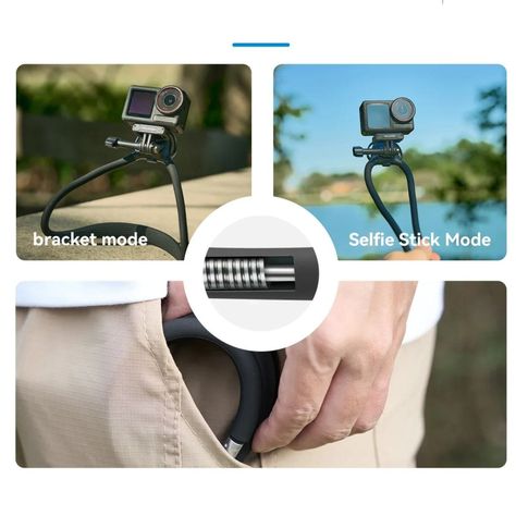 Soporte Cuello Magnetico para Cámaras Gopro u otras 2.0 - Telesin-7