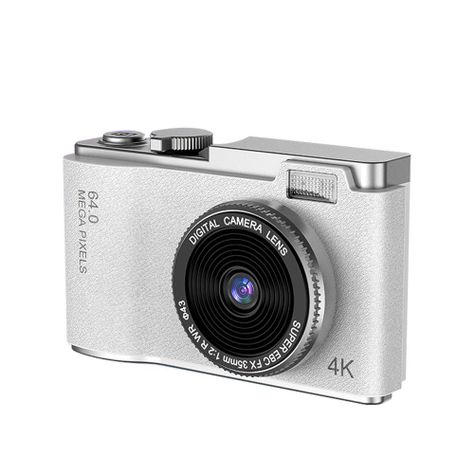 Cámara Retro Moda Digital 4K 64MP 16X para Niños y Adultos-0