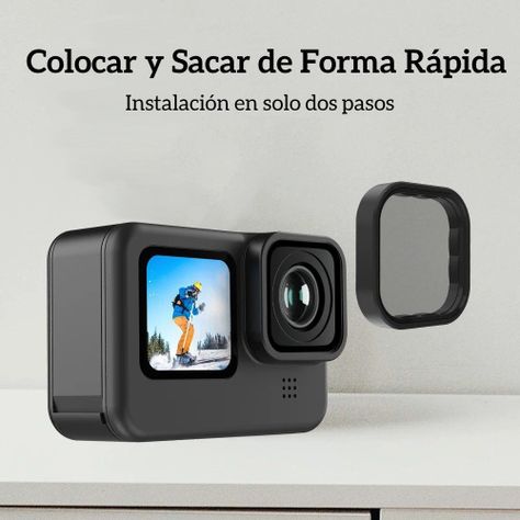 Pack 4 Filtros para GoPro Hero 9/10/11/12 - CLP/ND64/32/16-2
