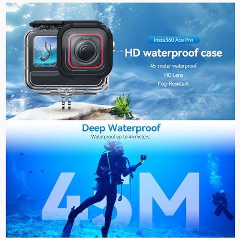 Carcasa Impermeable Insta360 Ace Pro: Protección y Aventuras-6