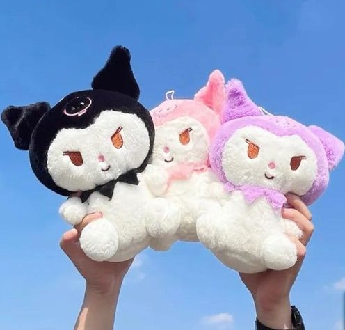 Peluche Kuromi 25 cm - Estilo Kawaii para Fans de Anime-2
