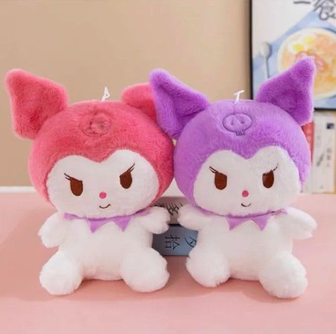 Peluche Kuromi 25 cm - Estilo Kawaii para Fans de Anime-3