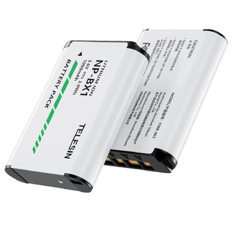 Batería para Diferentes Cámaras Sony NP-BX1 - Telesin-0