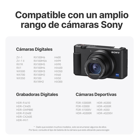 Batería para Diferentes Cámaras Sony NP-BX1 - Telesin-4