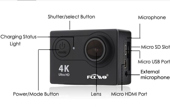 Cámara Deportiva 4K Modelo Tipo: Precisión y Rendimiento -4