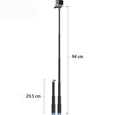 Bastón Selfie 94cm Para Cámaras Deportivas Gopro y otras-6