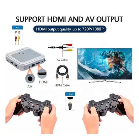 Super Consola X De Video Juegos Retro Wifi-2