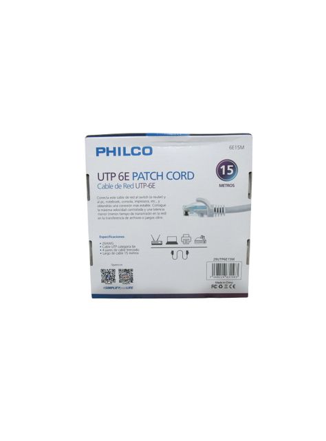 Cable de Red de 15 Metros Categoria 6e.-5
