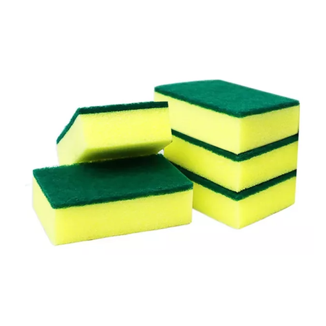 Esponjas Cocina Lavavajillas Juego De 12 Esponjas Verde-0