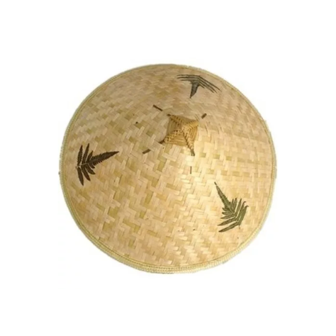 Sombrero Gorro Tradicional Bambú Chino-2
