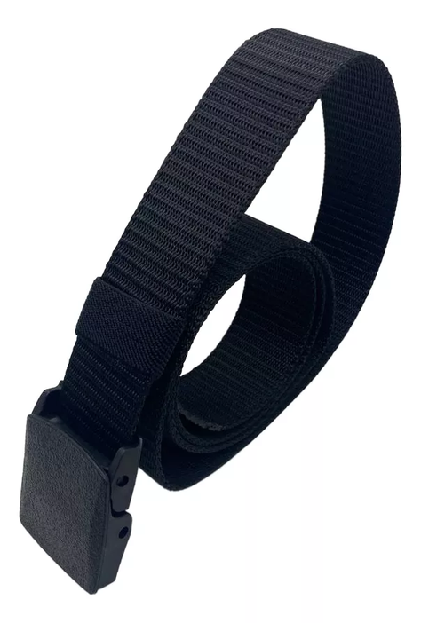 Cinturón Nailon Lona Hebilla Plástico Para Hombre-2