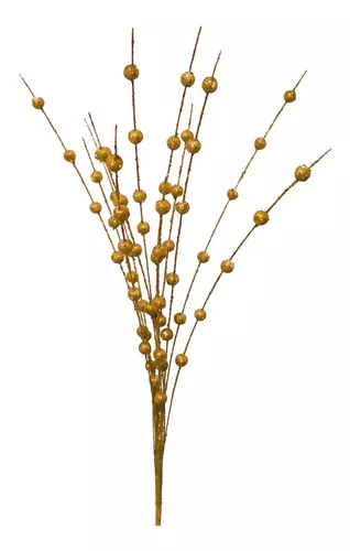 Ramas De Navidad Bayas Con Tallo De Acebo Navideño X 1 Uni-0