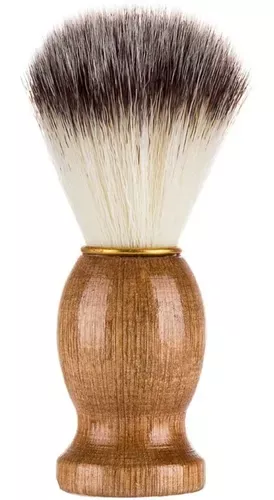 12x Brocha Hisopo De Madera Para Barba - Peluquería Barbería-1